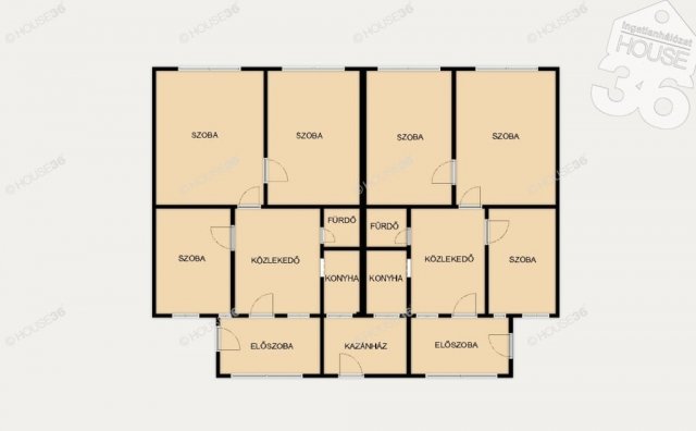 Eladó családi ház, Faddon 35.9 M Ft, 6 szobás