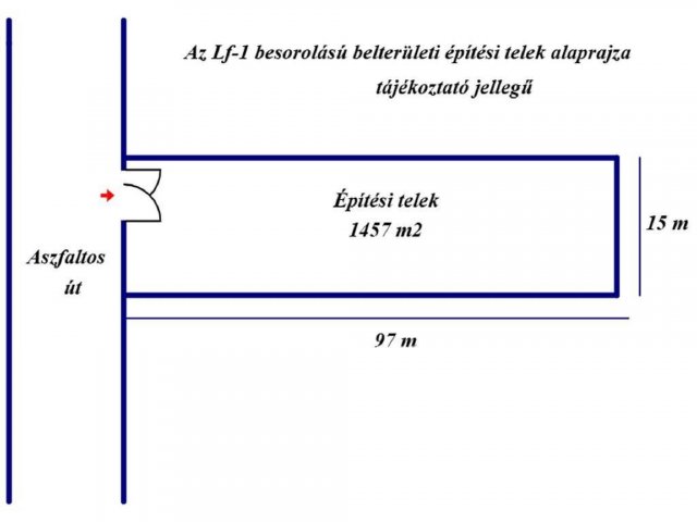 Eladó telek, Törtelen 9.9 M Ft / költözzbe.hu