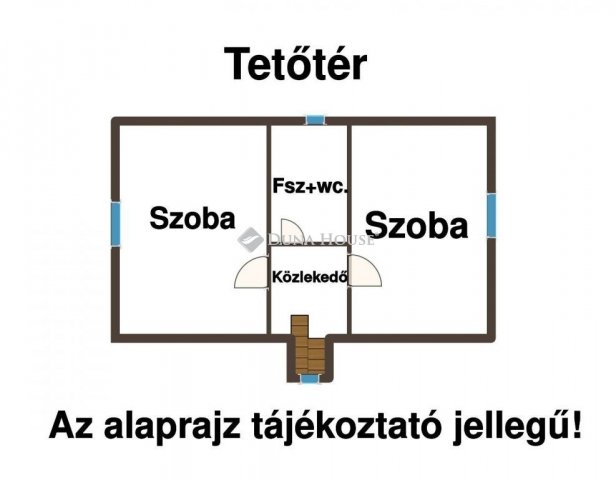 Eladó nyaraló, Dunaharasztin 94.9 M Ft, 3 szobás