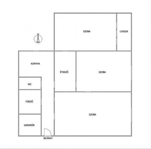 Eladó panellakás, Budapesten, XV. kerületben 80 M Ft, 3 szobás