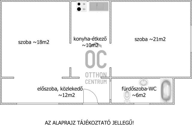 Eladó családi ház, Baján 18.4 M Ft, 2 szobás