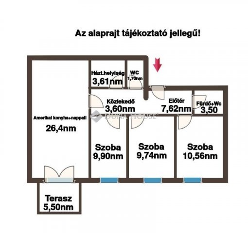 Eladó téglalakás, Pécsváradon 72 M Ft, 4 szobás
