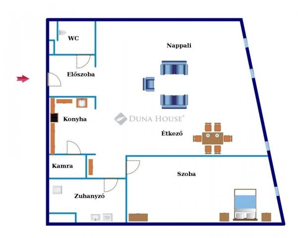 Kiadó téglalakás, albérlet, Debrecenben 350 E Ft / hó, 2 szobás