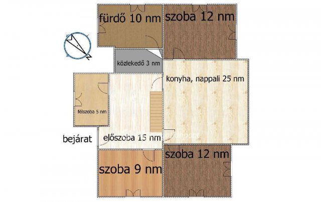 Eladó családi ház, Szigetszentmiklóson 154.9 M Ft, 3+1 szobás