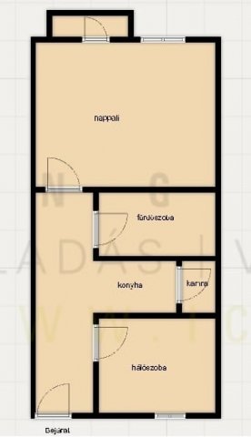 Eladó téglalakás, Szegeden, Nemestakács utcában 59 M Ft