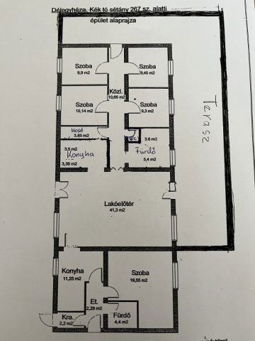 Eladó családi ház, Délegyházán 115 M Ft, 6 szobás