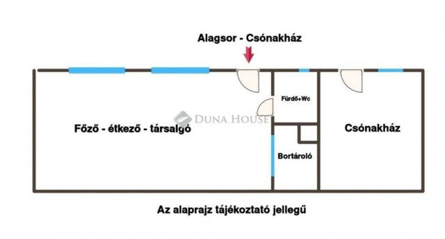 Eladó nyaraló, Domonyban 239.9 M Ft, 4 szobás