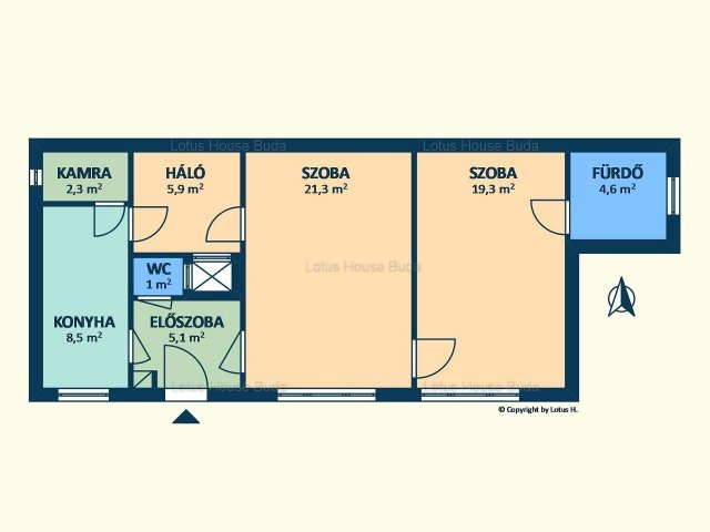 Kiadó téglalakás, albérlet, Budapesten, II. kerületben