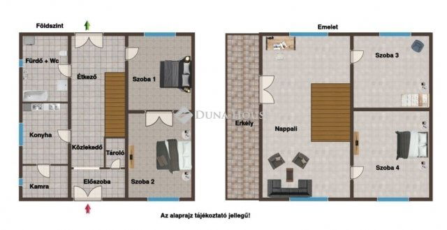 Eladó családi ház, Lábatlanon 28.5 M Ft, 5 szobás