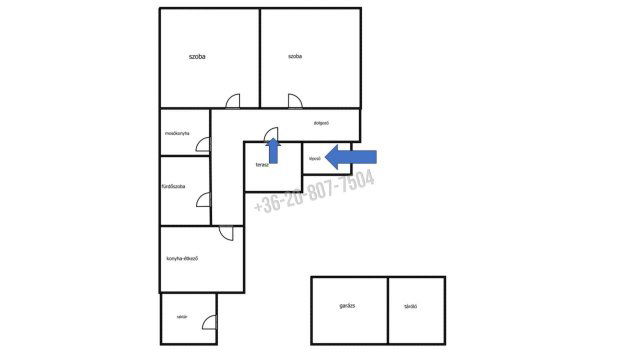 Eladó családi ház, Egerben, Sáncalja utcában 59.9 M Ft