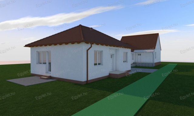 Eladó ikerház, Monoron 89.8 M Ft, 5 szobás / költözzbe.hu