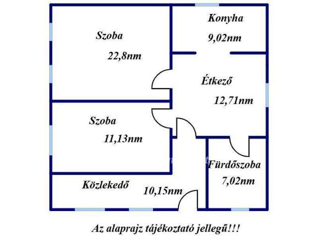Eladó családi ház, Karcagon 13.5 M Ft, 1+1 szobás