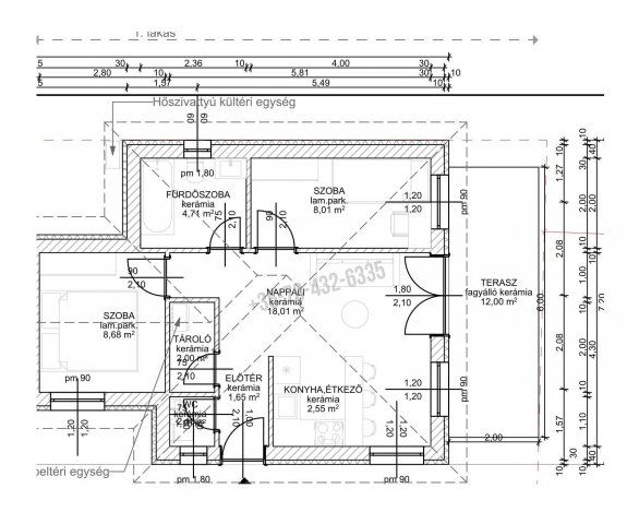 Eladó ikerház, Kiskunlacházán 52.9 M Ft, 2 szobás