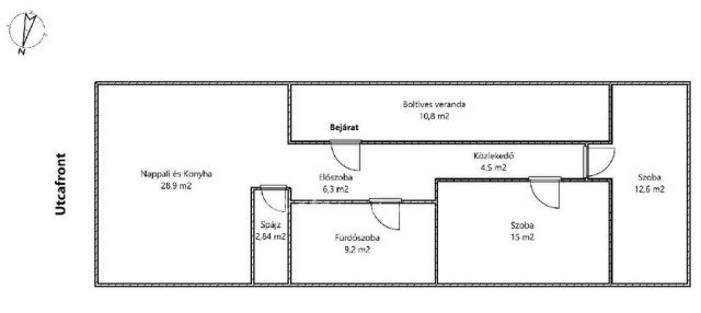 Eladó családi ház, Nágocson 48 M Ft, 3 szobás