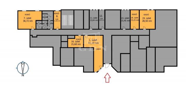 Kiadó üzlethelyiség, Ózdon 52 E Ft / hó / költözzbe.hu