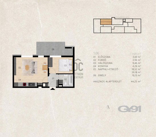 Eladó téglalakás, Budapesten, XIII. kerületben 70.1 M Ft