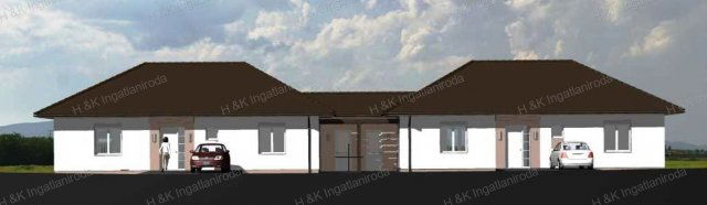 Eladó ikerház, Csörögön 93.5 M Ft, 4 szobás