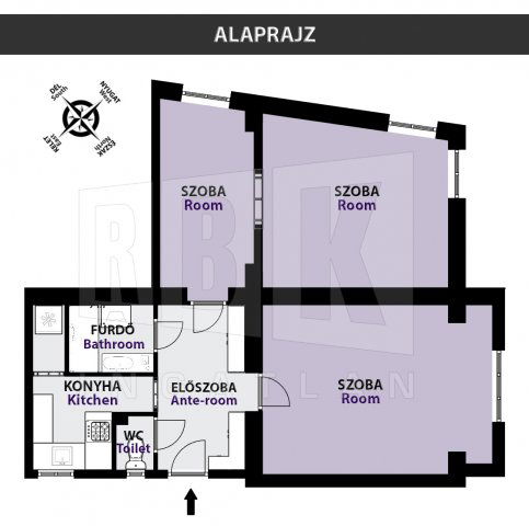 Kiadó téglalakás, albérlet, III. kerületben, Raktár utcában