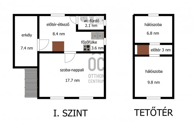 Eladó nyaraló, Dombrádon 24.9 M Ft, 3 szobás
