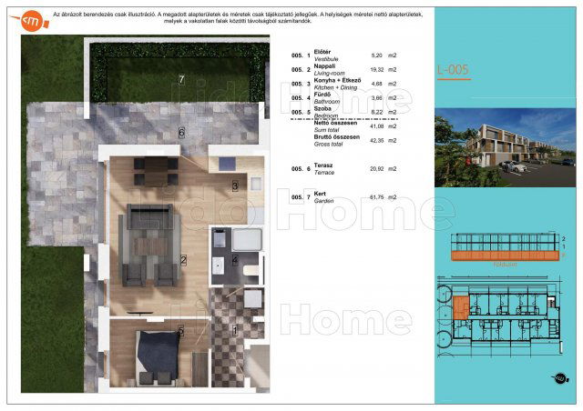 Eladó téglalakás, Balatonlelleén 63.99 M Ft, 6 szobás