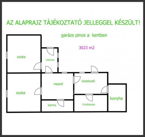 Eladó családi ház, Pocsajon 9.5 M Ft, 2+1 szobás