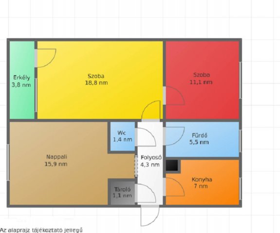 Eladó téglalakás, Salgótarjánban 21.99 M Ft, 3 szobás