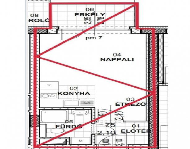 Eladó téglalakás, Budapesten, III. kerületben 72.9 M Ft