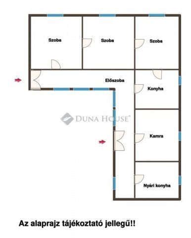 Eladó családi ház, Poroszlón 27.9 M Ft, 3 szobás