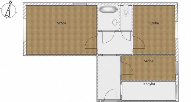 Eladó téglalakás, Budapesten, XIX. kerületben 65.2 M Ft