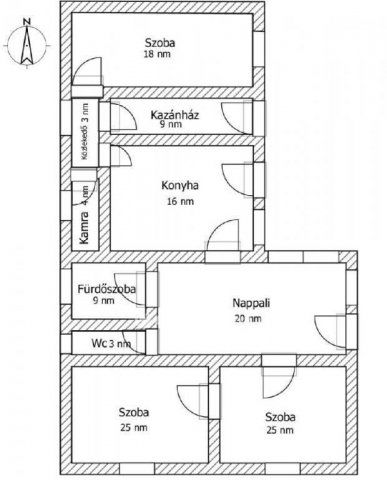 Eladó családi ház, Szentesen 42.99 M Ft, 3 szobás
