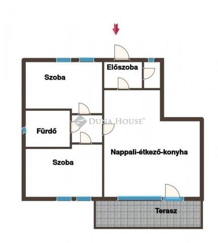 Eladó téglalakás, Pécsett 120 M Ft, 3 szobás