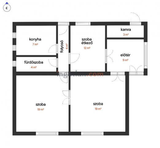 Eladó családi ház, Solton 24.99 M Ft, 2+1 szobás