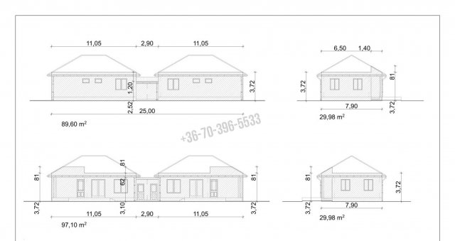 Eladó ikerház, Turán 65.5 M Ft, 4 szobás / költözzbe.hu