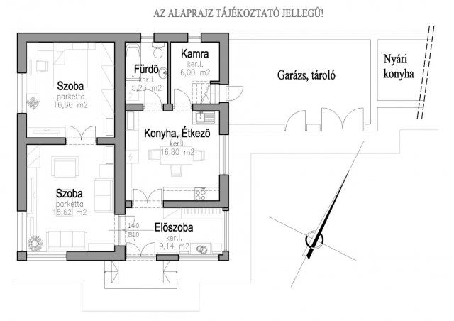 Eladó családi ház, Tótkomlóson 15.9 M Ft, 2 szobás