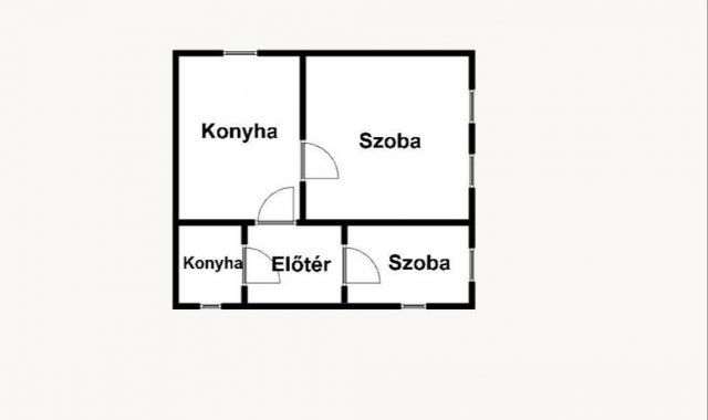 Eladó családi ház, Nagykörűn 9.99 M Ft, 2 szobás