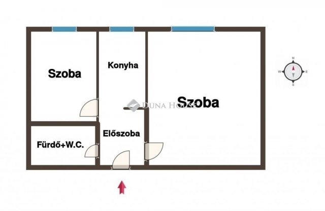 Eladó panellakás, Pécsett 36.99 M Ft, 2 szobás