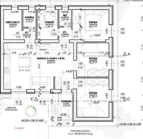 Eladó ikerház, Monoron 86.6 M Ft, 3 szobás / költözzbe.hu