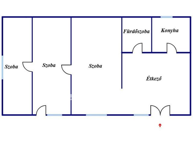 Eladó családi ház, Göncruszkán 17.5 M Ft, 4 szobás