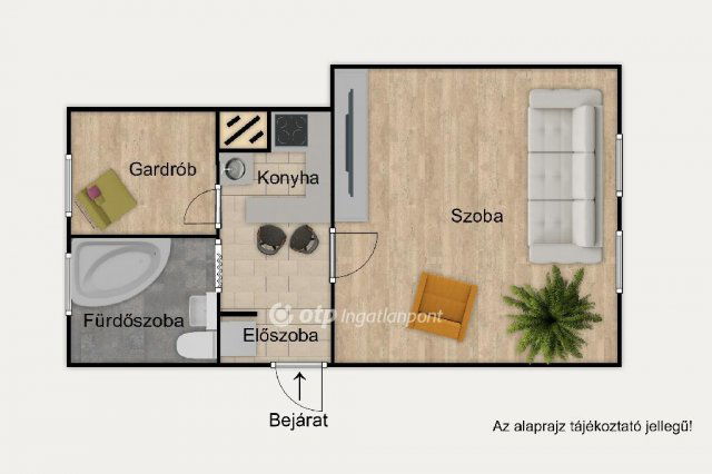 Eladó téglalakás, Budapesten, XIII. kerületben 35.9 M Ft