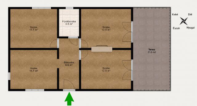 Eladó családi ház, Szentendrén, Panoráma úton 87.9 M Ft