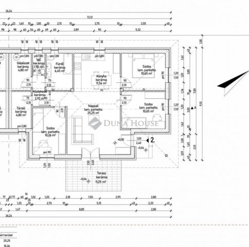 Eladó ikerház, Vasadon 74.9 M Ft, 4 szobás / költözzbe.hu