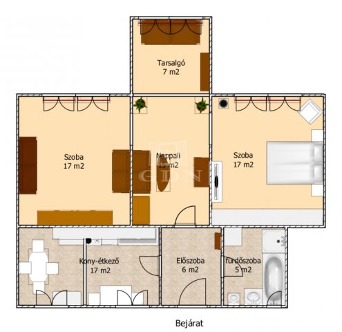 Eladó családi ház, Biatorbágyon 129.9 M Ft, 3 szobás