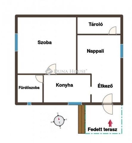 Eladó téglalakás, Üllőn 52 M Ft, 2 szobás