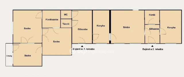 Eladó téglalakás, Budapesten, IX. kerületben 121.63 M Ft