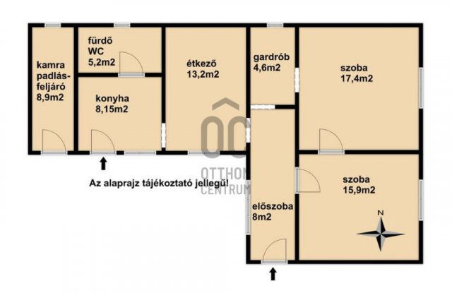 Eladó családi ház, Bánokszentgyörgyön 22.5 M Ft, 2 szobás