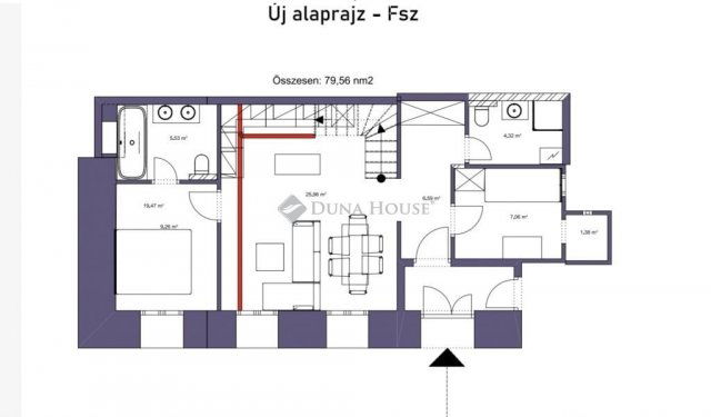 Eladó téglalakás, Budapesten, V. kerületben 159.9 M Ft, 3 szobás