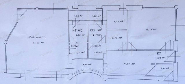 Eladó üzlethelyiség, Mátészalkán 35.9 M Ft