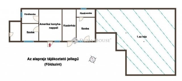 Eladó családi ház, Vecsésen 73.5 M Ft, 7 szobás