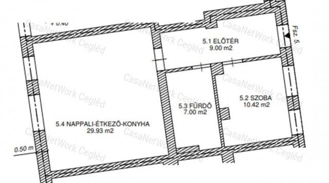 Eladó téglalakás, Szolnokon 64.4 M Ft, 3 szobás