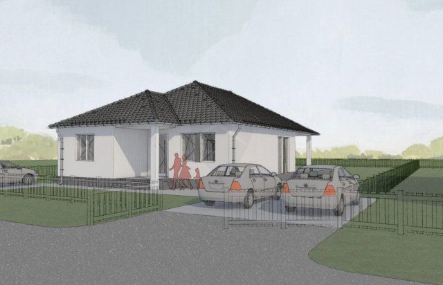 Eladó családi ház, Atkáron 64.99 M Ft, 4 szobás